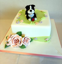 Full day cake decorating course cake