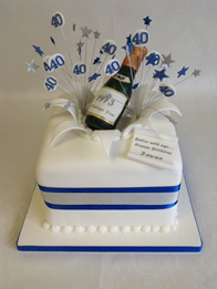 Adult Birthday Cakes by Catherine Scott