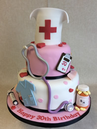 Adult Birthday Cakes by Catherine Scott