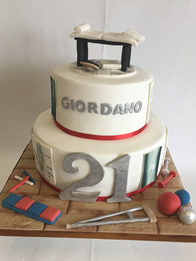 Adult Birthday Cakes by Catherine Scott