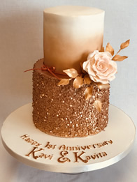 Wedding Anniversary Cakes by Catherine Scott