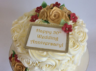 Wedding Anniversary Cakes by Catherine Scott