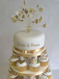 Wedding Anniversary Cakes by Catherine Scott