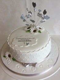 Wedding Anniversary Cakes by Catherine Scott
