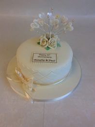 Wedding Anniversary Cakes by Catherine Scott