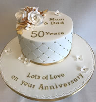 Wedding Anniversary Cakes by Catherine Scott