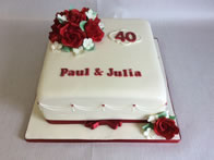 Wedding Anniversary Cakes by Catherine Scott