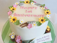 Wedding Anniversary Cakes by Catherine Scott
