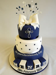 Christening Cakes by Catherine Scott