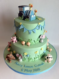 Christening Cakes by Catherine Scott