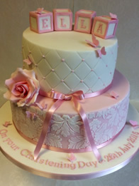 Christening Cakes by Catherine Scott