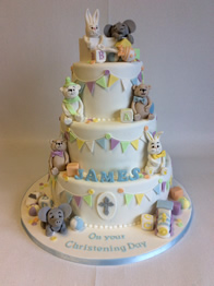 Christening Cakes by Catherine Scott