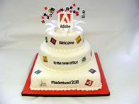 Corporate cake by Catherine Scott