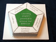 Corporate cake by Catherine Scott