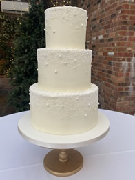 Buttercream Pearls — Buttercream Wedding Cake by Catherine Scott