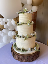 Buttercream Willow — Buttercream Wedding Cake by Catherine Scott