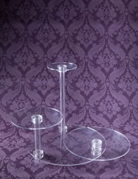 Three Tier Offset Acrylic