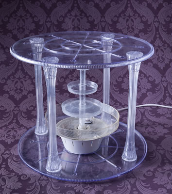 Wilton Crystal Plates & Pillars Set