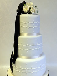 Anastasia — Contemporary Wedding Cake by Catherine Scott
