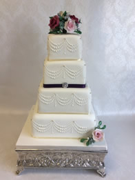 Anna — Contemporary Wedding Cake by Catherine Scott