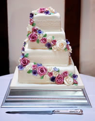Bernice — Contemporary Wedding Cake by Catherine Scott
