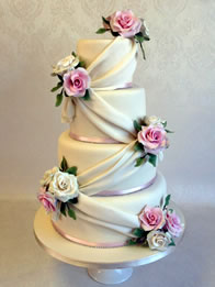 Carolina — Contemporary Wedding Cake by Catherine Scott