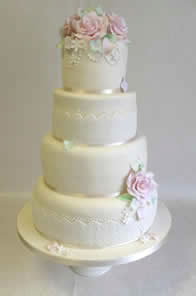 Charlotte — Contemporary Wedding Cake by Catherine Scott