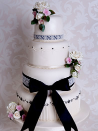 Constance — Contemporary Wedding Cake by Catherine Scott