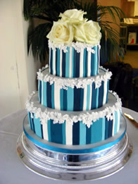 Dorney — Contemporary Wedding Cake by Catherine Scott