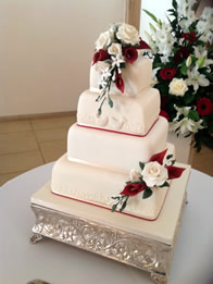 Faith — Contemporary Wedding Cake by Catherine Scott