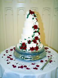 Fleur — Contemporary Wedding Cake by Catherine Scott