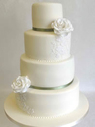 Frances — Contemporary Wedding Cake by Catherine Scott