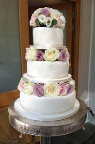 Gabi — Contemporary Wedding Cake by Catherine Scott
