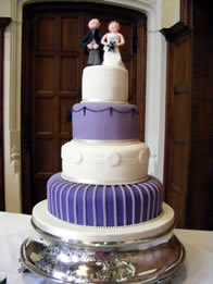 Kirsten — Contemporary Wedding Cake by Catherine Scott