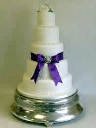 Lacey — Contemporary Wedding Cake by Catherine Scott