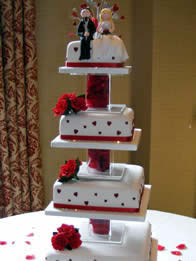 May — Contemporary Wedding Cake by Catherine Scott