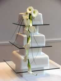 Mia — Contemporary Wedding Cake by Catherine Scott