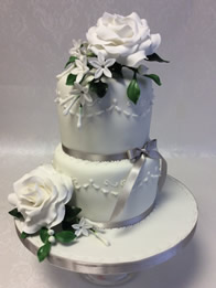 Mini Winter Cakes — Contemporary Wedding Cake by Catherine Scott