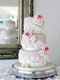 Sherrina — Contemporary Wedding Cake by Catherine Scott