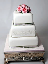 Stella — Contemporary Wedding Cake by Catherine Scott