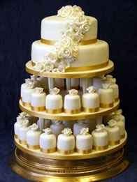 Coleen wedding cupcakes by Catherine Scott