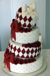 Kira novelty wedding cake by Catherine Scott