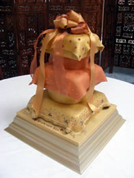 Nargis novelty wedding cake by Catherine Scott