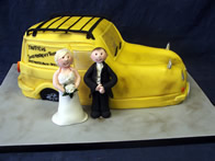 Only Fools & Horses Van novelty wedding cake by Catherine Scott