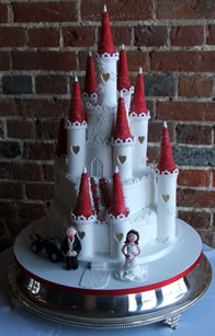 Palace novelty wedding cake by Catherine Scott